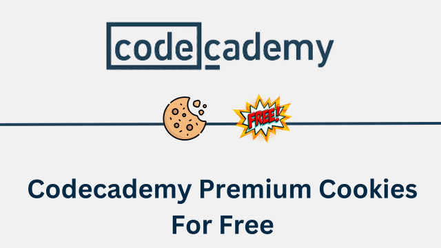 Codecademy Premium Cookies For Free