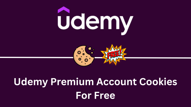 Udemy Premium Account Cookies