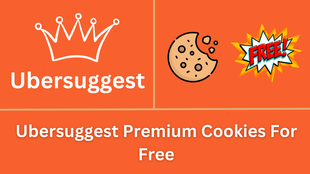 Ubersuggest Premium Cookies For Free