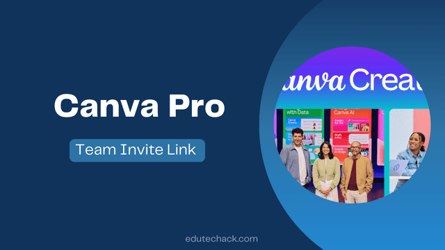Canva Pro Team Invitation For Free